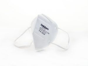 FFP2 Maske von Robben Medical seitliche Ansicht