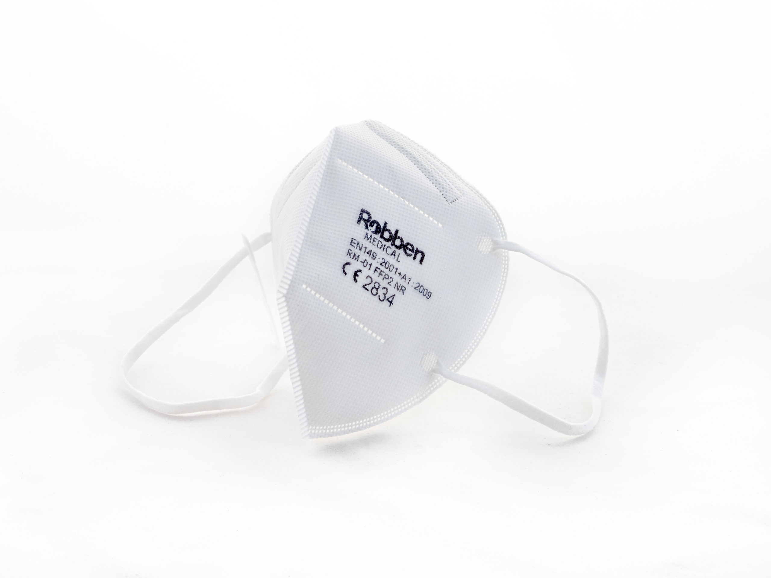 FFP2 Maske von Robben Medical seitliche Ansicht